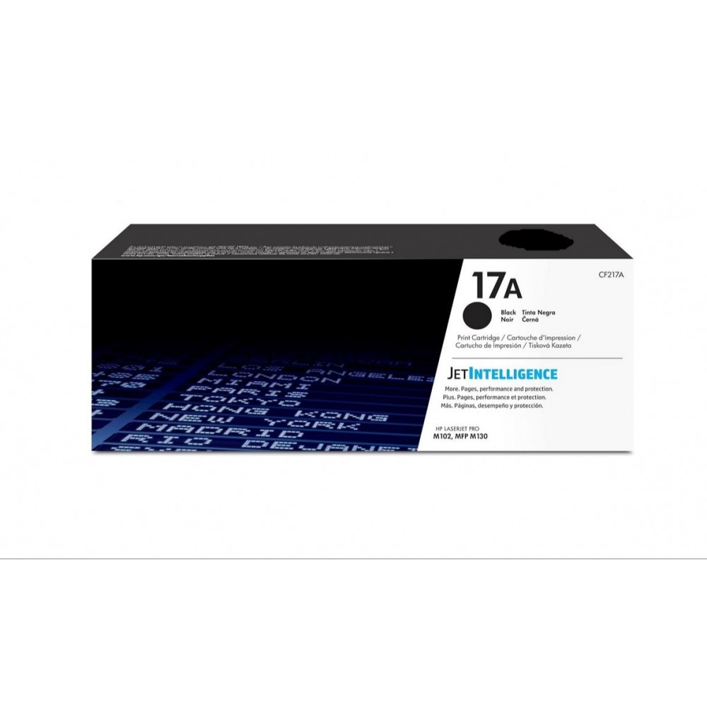 HP 17A Black Original LaserJet Toner Cartridge